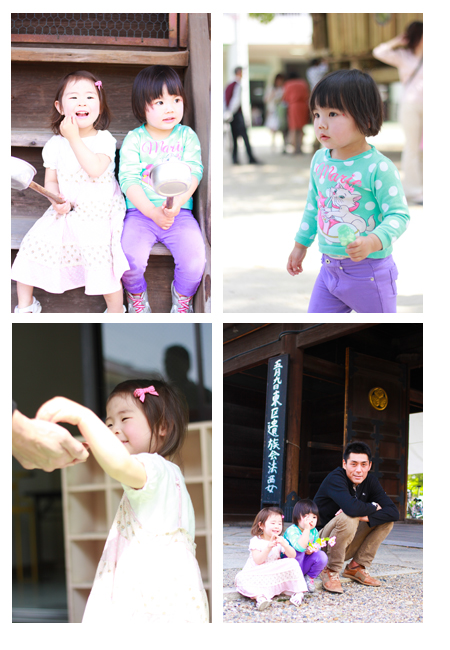 稚児行列　建中寺　名古屋市東区　屋外撮影　出張撮影　子供写真