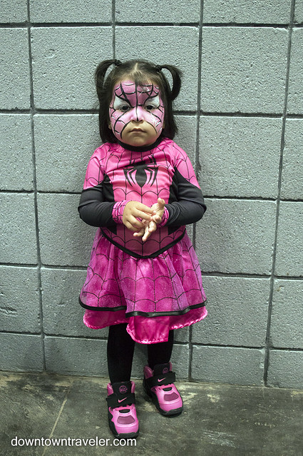 NY Comic Con Kids Costume Spiderman Girl