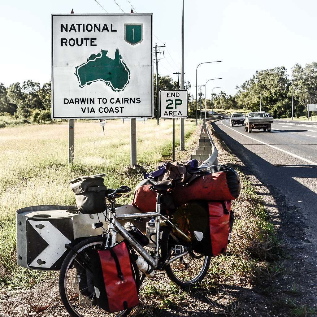 cycling the a1 in Australia