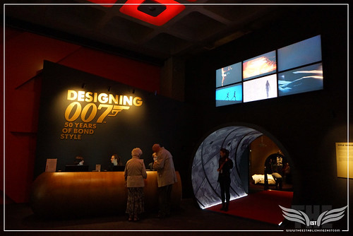 The Establishing Shot: Designing 007 50 Years Of Bond Style - Curve Entrance (Title Sequences Area) by Craig Grobler