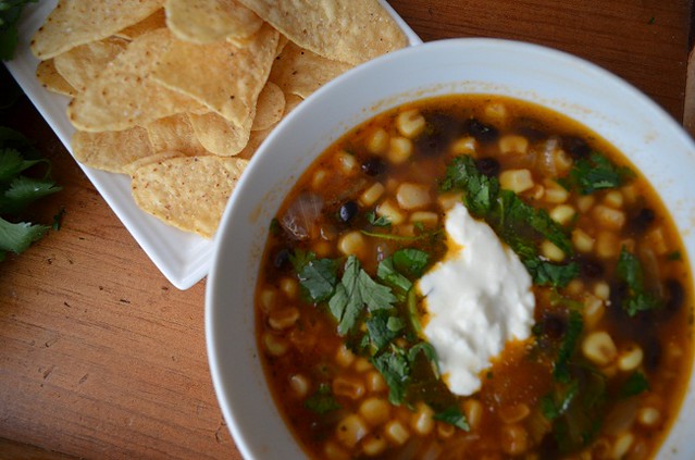 Mexican Black Bean and Corn Soup | My Halal Kitchen