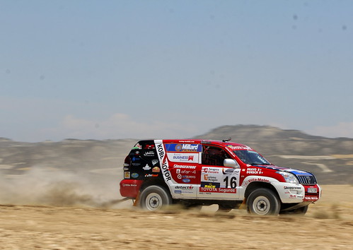 Uno de los vehículos que testearan será el de Alberto Dorsch, piloto del Campeonato de España de Rallyes TT