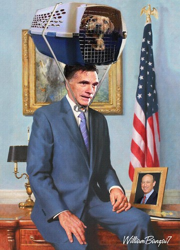PORTRAIT OF MITT by Colonel Flick
