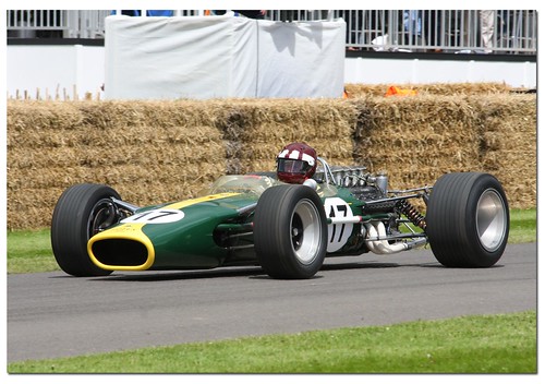 Jackie Oliver 1967 Lotus Ford Cosworth 49 F1. Goodwood Festival of Speed 2012 by Antsphoto