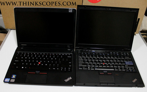 ThinkPad E320 VERSUS ThinkPad X301 (Open)