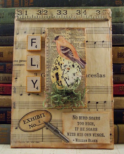 Naturalist Nook Book Collage