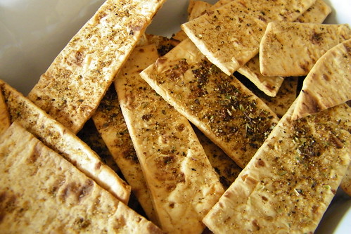 Flatout (Flatbread) Baked Dippers