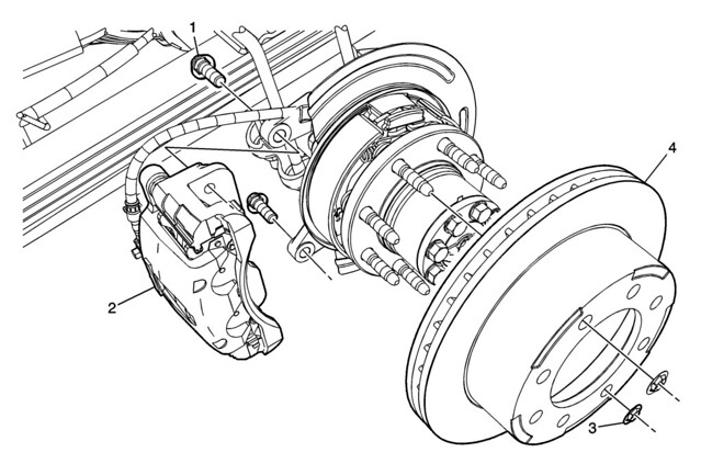 1987 3/4 Ton gmc rear disc brakes