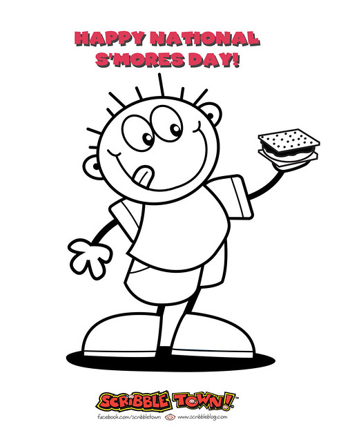 smore coloring pages - photo #14