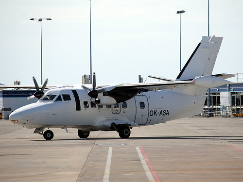 OK-ASA Let L-410 UVP-E Turbolet by Jersey Airport Photography