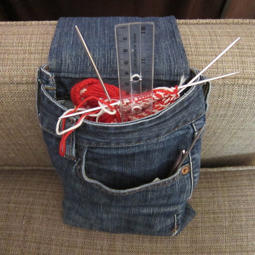 Iron Craft Challenge #14 - Armrest Project Bag