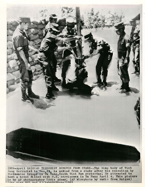 1965 Execution of Viet Cong Terrorist Le Dau - Photo by Eddie Adams