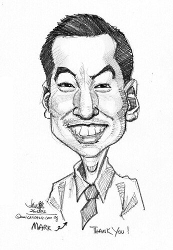 caricature in pencil - 2
