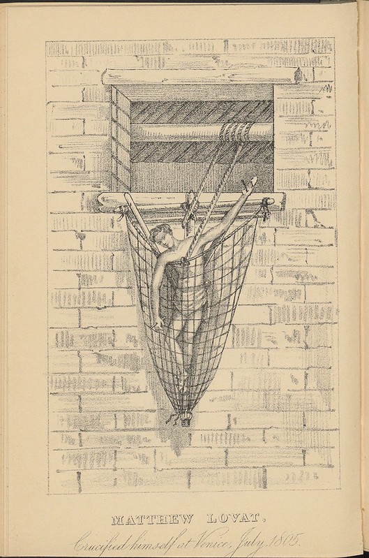 Matthew Lovat - Crucified Himself at Venice, July 1805