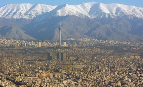Mountains above Tehran