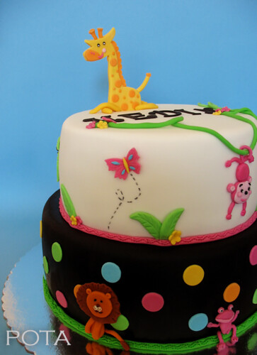Gâteau Little Jungle cake