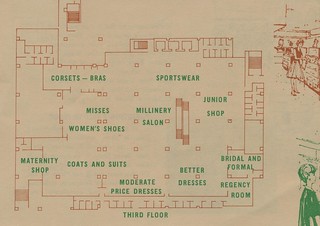Robertson's Third Floor Map