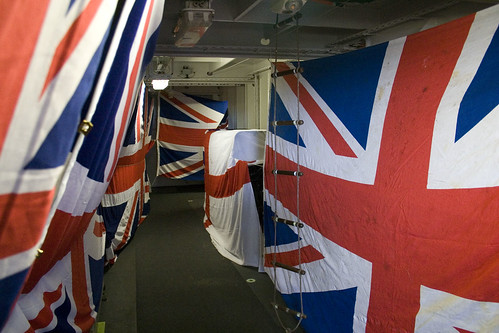 On board HMS Ocean