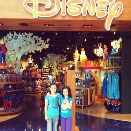 Excited to start our back to school shopping at @WestfieldSC First stop @Disney! #WestfieldSC
