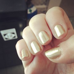Gold medal nails for the Olympics