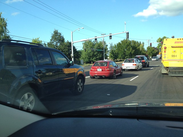Spotted: S52B32 M Coupe | Imola Red | Imola/Black | Tualitin, Oregon