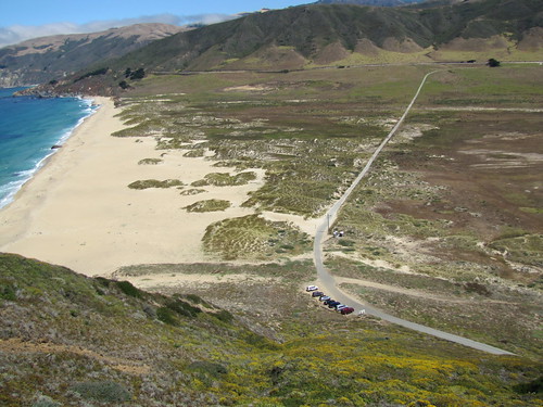 Private road from Highway One to Point Sur Lightstation