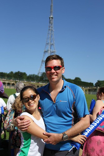 Olympic Torch Relay Crystal Palace - The happy couple by ultraBobban