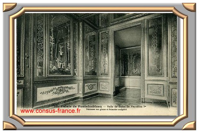 37 - Palais de Fontainebleau - Salle de Bains de Napoléon 1er -70-150