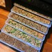 Six trays of raw food goodness comin' right up! #NewRecipes #FlaxSeedCrackers posted by Melissa Lacitignola to Flickr