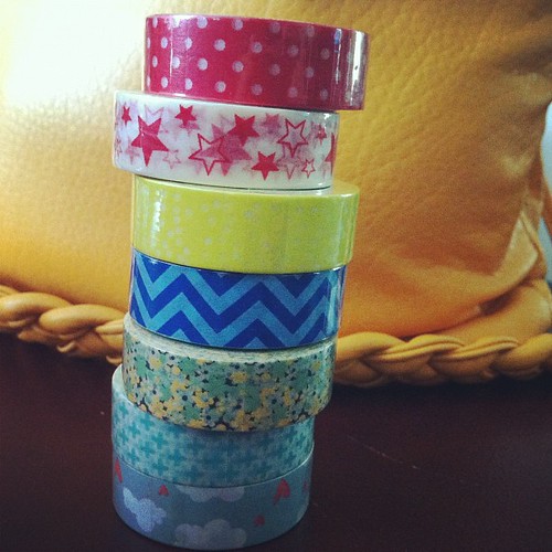 Yay for pretty washi tape! {and #epiphaniebags!}