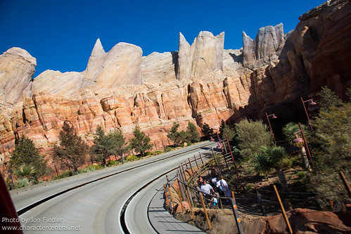 Disneyland July 2012 - Riding Radiator Springs Racers!