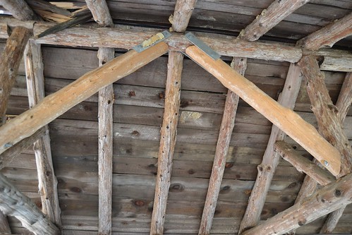 Beams were repaired in shelter.