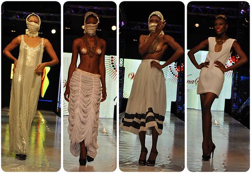 Wana Sambo at Tigo Glitz Africa Fashion Week