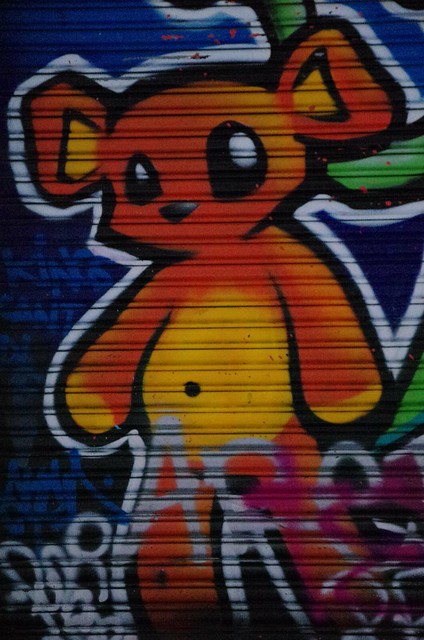 Teddy Bear - Melbourne Street Art