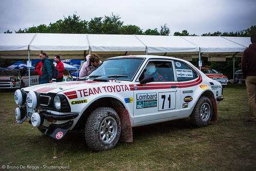 Team Toyota Rally Edition on the 2012 Goodwood Festival of Speed.