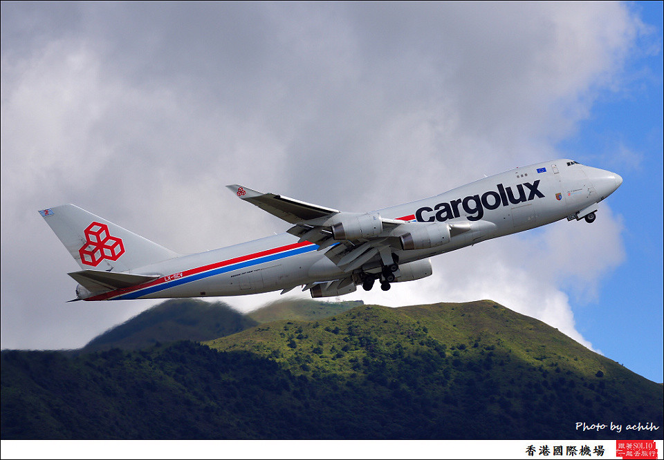 Cargolux LX-SCV / Hong Kong International Airport