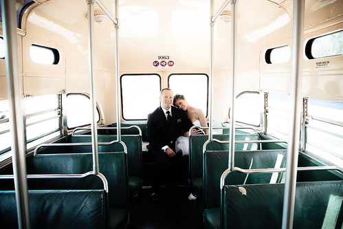 Julie Michelle Photography San Francisco Trolley Wedding Converse