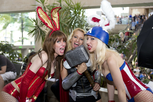 Otakon 2012 - Bunny Avengers and Thor