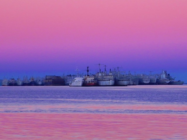 The sun has set on the ghost fleet