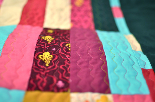 Wiggle quilting