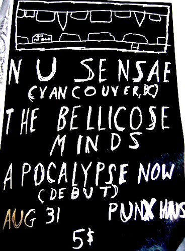 8/31/12 NuSensae/BellicoseMinds/ApocalypseNow