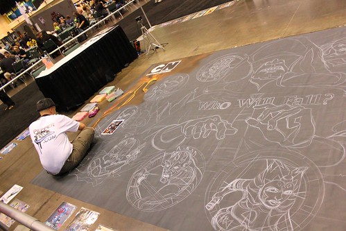 Chalk art - Star Wars Celebration VI