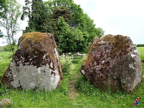Entry stones to the Grange Stone Circle