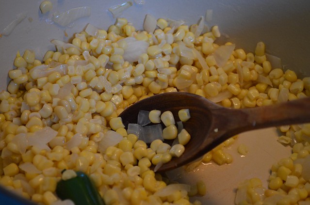 Adding Corn to Soup Dishes