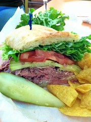 Hearst ranch beef sandwich