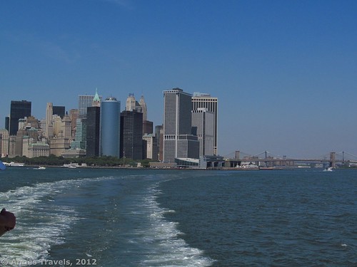 New York City Skyline as seen from the Staten Island Ferry