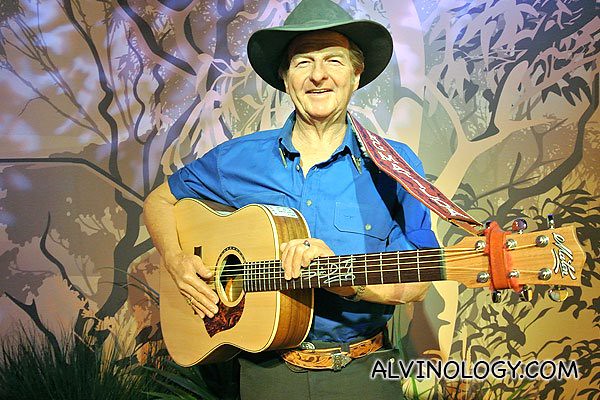 David Gordon "Slim Dusty " Kirkpatrick, an Australian country music singer-songwriter and producer, with a career spanning nearly seven decades