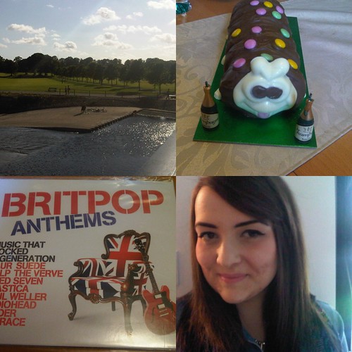 caterpillar cake, brit pop cd, bute park