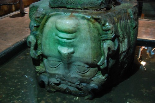 Medusa Head in the Underground Cistern