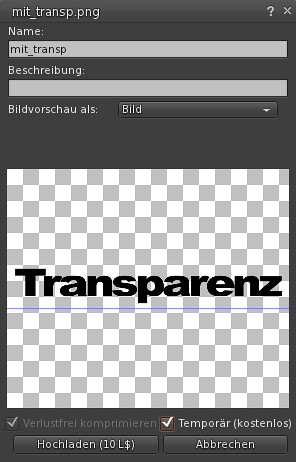 Tutorial Transparenz Bei Den Grafikformaten Png Und Tga In Second Life Slinfo De